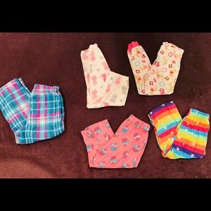 Assorted girl 2T pajama pants